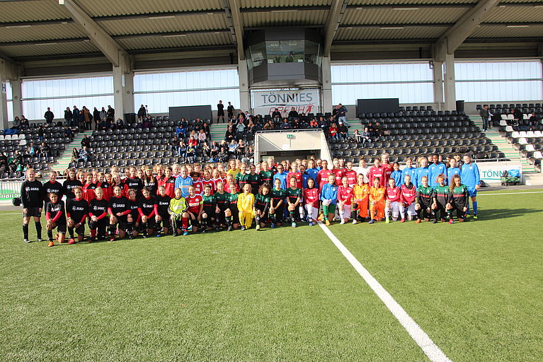 Bayer 04 Leverkusen gewinnt den WDFV C-Juniorinnen-Nachwuchs-Cup