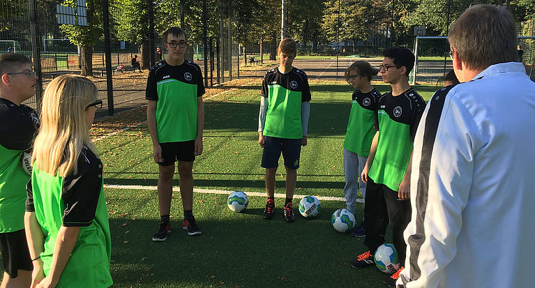 „Wenn der Ball rollt, spielt die Behinderung keine Rolle mehr“