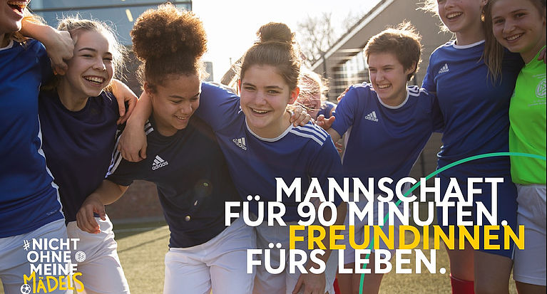 DFB-Offensive für Mädchenfußball: #NichtOhneMeineMädels