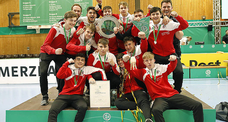 1. FC Köln gewinnt DFB-Futsal-Cup der B-Junioren