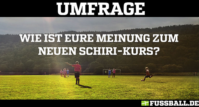Umfrage zum neuen Schiri-Kurs