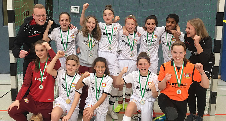 FVM-Futsal Cup: Bayers D-Juniorinnen verteidigen den Titel
