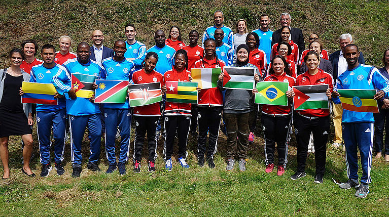 Aktuell in der Sportschule Hennef: Internationaler Trainerkurs „Sport für Entwicklung“