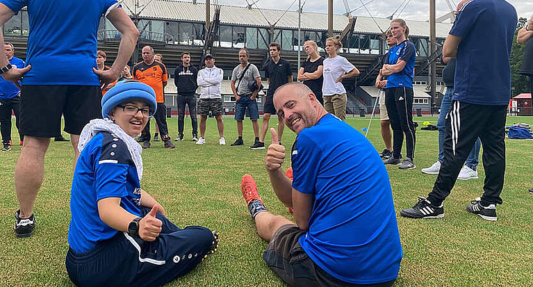 Handicap-Fußball: Fortbildung in Köln
